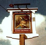 The King George sign c1970 - Image provided by Phil Bowden