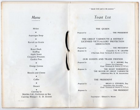 1957 Banquet