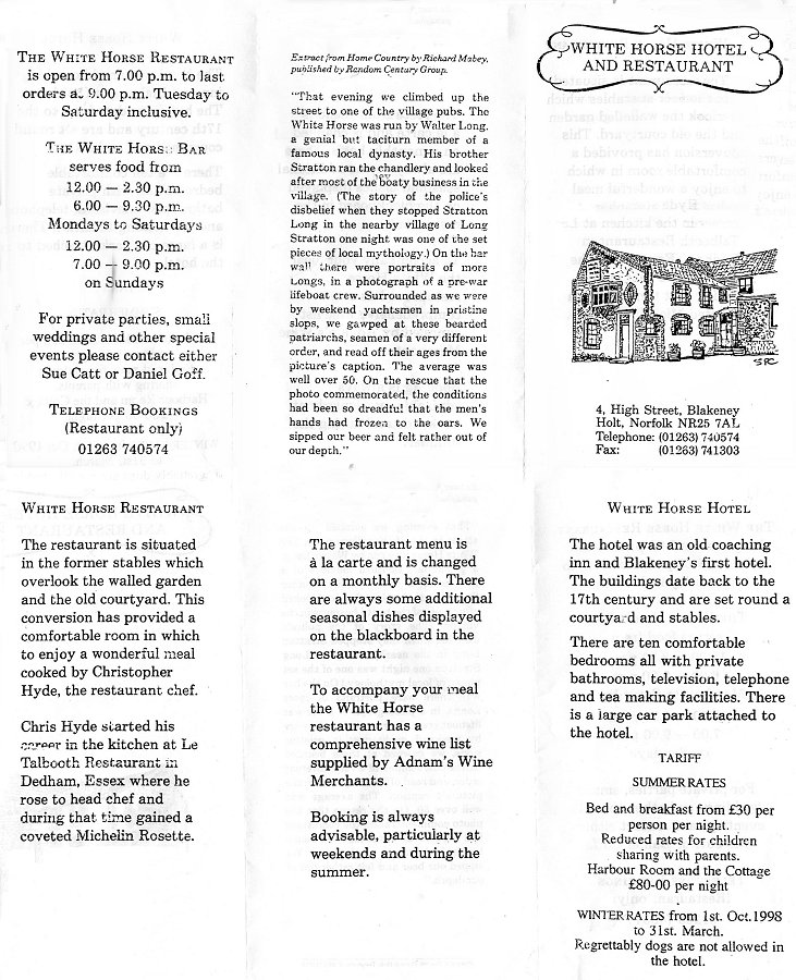 1998-1999 flyer