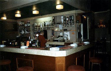 Philip Chipperfield at the bar - 1993 : Image provided by Kevin Chipperfield - Many thanks