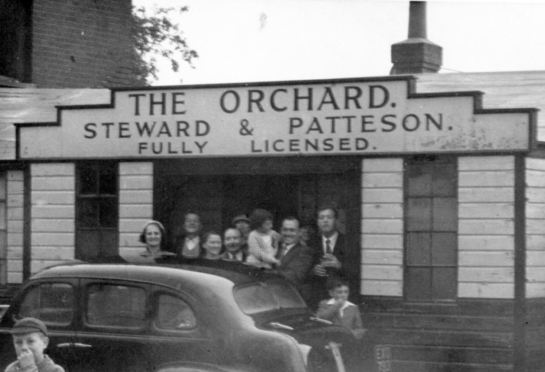 August Bank Holiday 1956 - Maud Brown. Image thanks to Albert Brown & LRLH