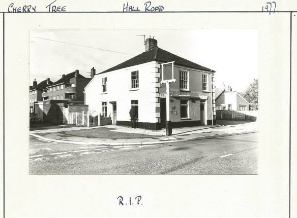 Cherry Tree, Hall Road - 1977 - G Plummer